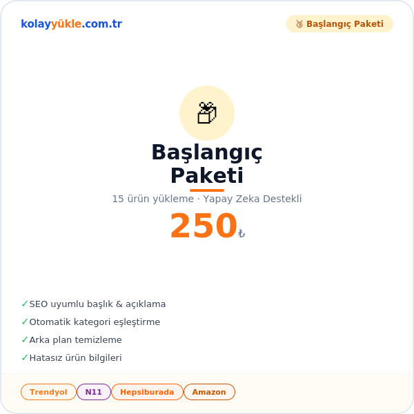 N11 Ürün Yükleme Ajanı – Yapay Zeka ile Saniyeler İçinde Yayınla
